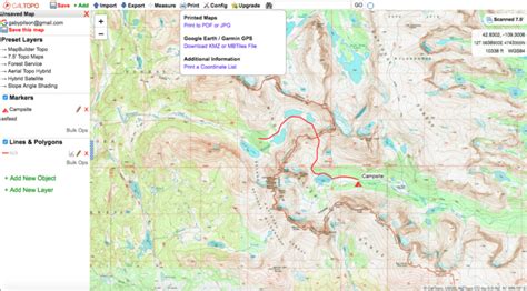 Caltopo A Backcountry Mapping And Navigation Essential