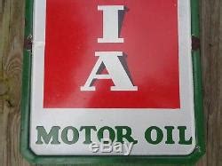 See more of carolina peleritti on facebook. Vintage Original Porcelain Signs Vertical Sinclair ...