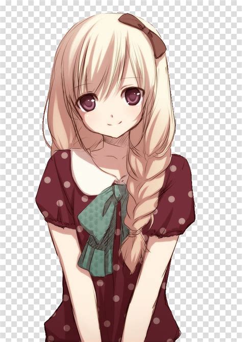 Anime Clipart Blonde Hair Anime Blonde Hair Transparent Free For