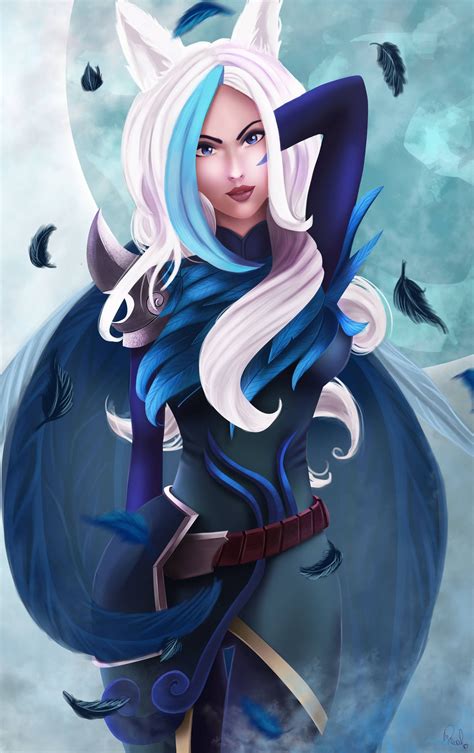 Xayah (and rakan) related posts only. SSG Xayah by Rishyenka | League of legends, Xayah and ...