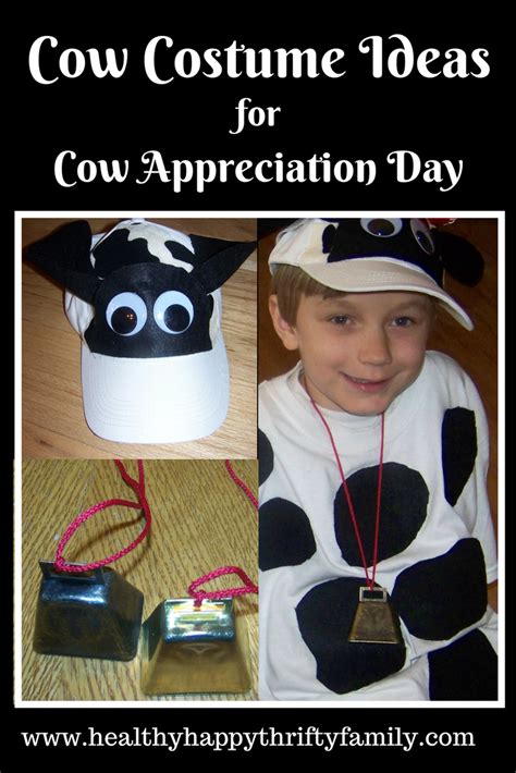This is kai in a homemade baby cow costume. Easy DIY Cow Costume | Cow appreciation day, Cow costume, Kids cow costume