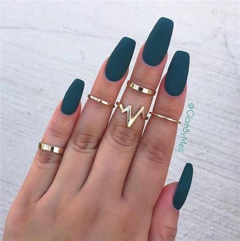 36 Best Coffin Nail Designs You Should Be Rocking In 2020