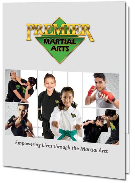 Pma Presentation Folder Martial Arts Marketing