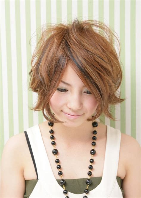 Messy Japanese Bob Hairstyle Hairstyles Weekly