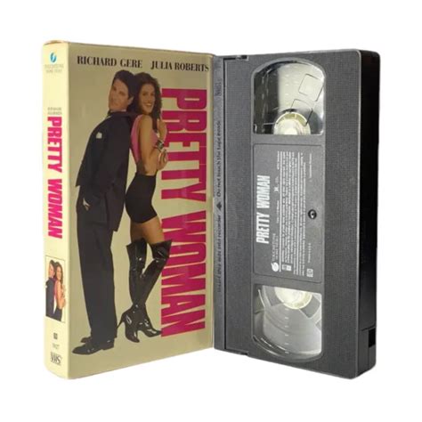 PRETTY WOMAN VHS 1990 With Julia Roberts Richard Gere W POP TAG