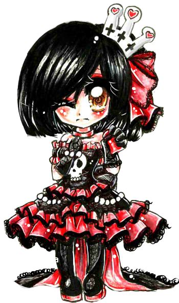 Gothic Queen Chibi By Lettelira On Deviantart By Raquel