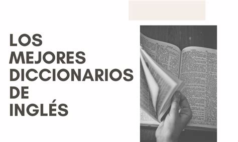 Los Mejores Diccionarios De Inglés Comet English Language Coaching