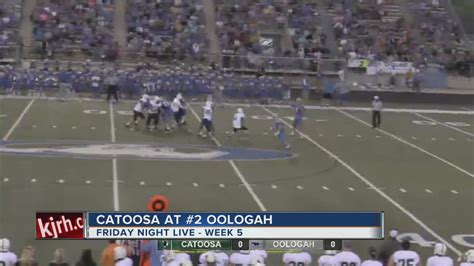 catoosa indians vs oologah mustangs oklahoma high school football highlights youtube