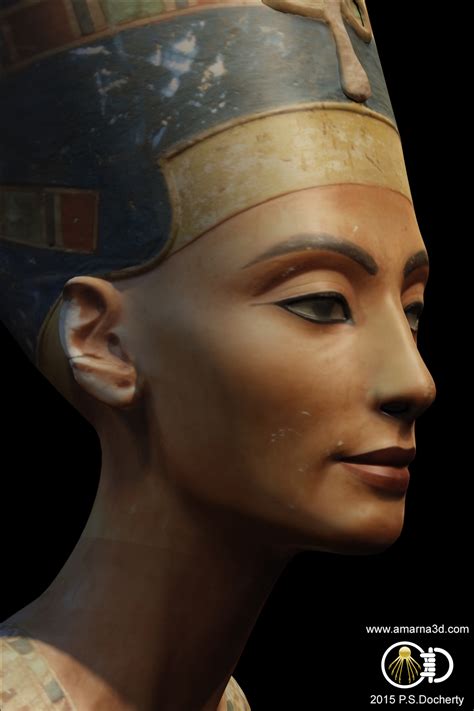 3d Modelling The Bust Of Nefertiti Amarna3d