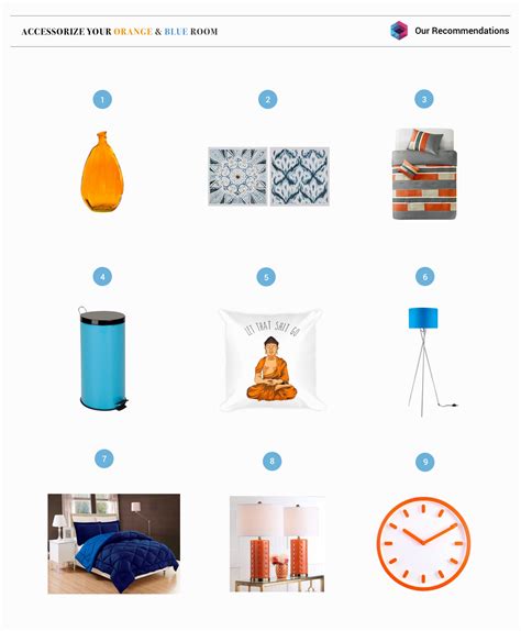 Interior Design Using Orange & Blue: Tips To Help You ...
