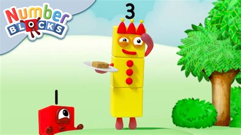 Numberblocks Playing Tricks On Number Three Learn To Count Youtube