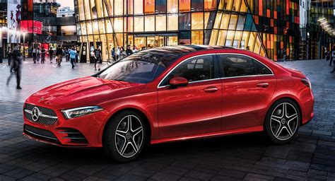 It is available in 2 colors, 3 variants, 2 engine, and 1 transmissions option: Mercedes A-Class L Sedan Breaks Cover At Auto China 2018 ...