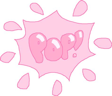 Download Gum Clipart Popping Clipart Bubble Gum Pop Png Download