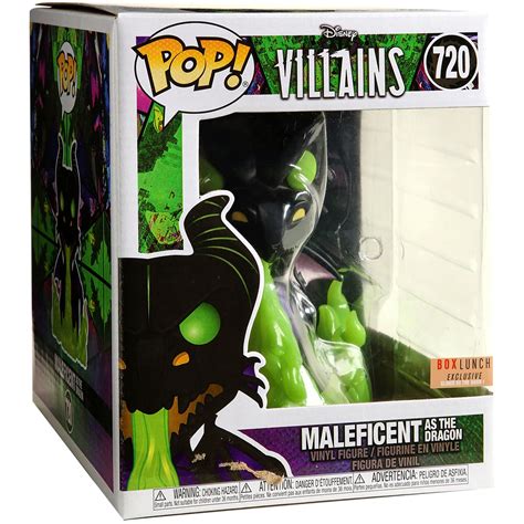 Funko Pop Disney Villains Glow In The Dark Maleficent Dragon