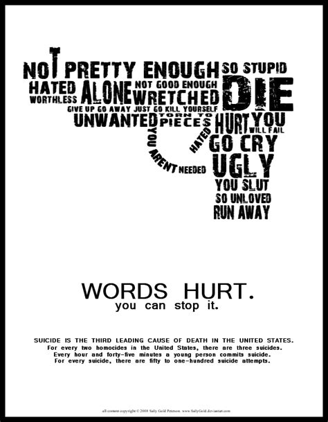 1 because of your difficult experience, you will. Hurtful Words Can Hurt Quotes. QuotesGram