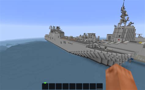 Minecraft Naval Base Schematic