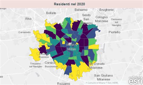 Milano Il Comune Presenta La Mappa Anagrafica Dei Quartieri Sesto