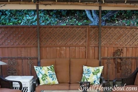Drop Cloth Curtains My Patio Refresh Part 3 Small Home Soul