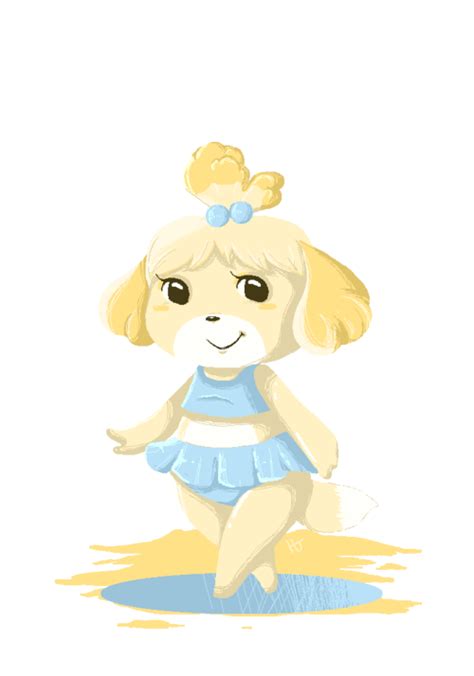 I just wanted to draw her in a bathing suit. | Animal crossing fan art, Animal crossing, Animal ...