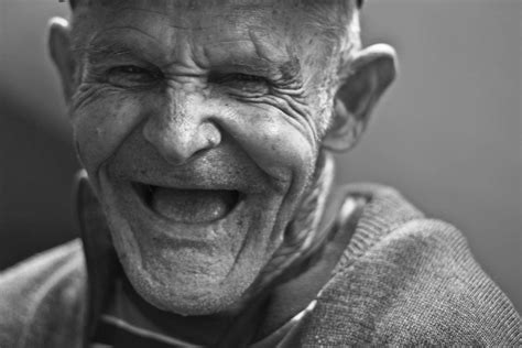 3840x2230 Black And White Fun Happy Laughing Man Person