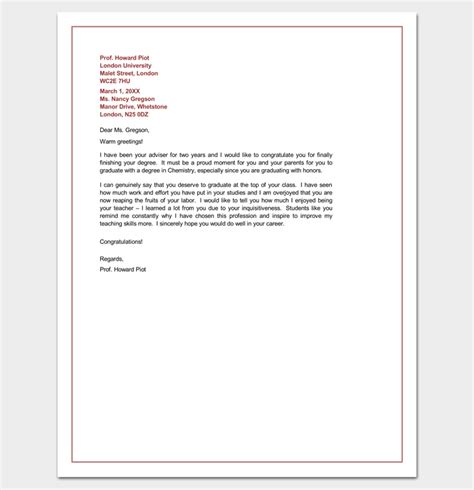 Congratulation Letter Template 18 Samples For Word Pdf Format