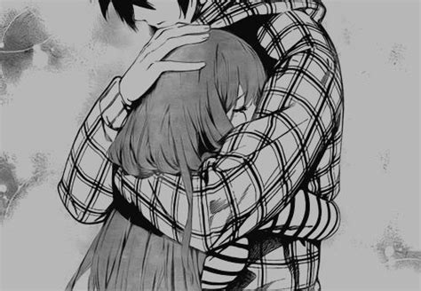 Chibi Anime Couple Hugging Drawing Hd Wallpaper Gallery