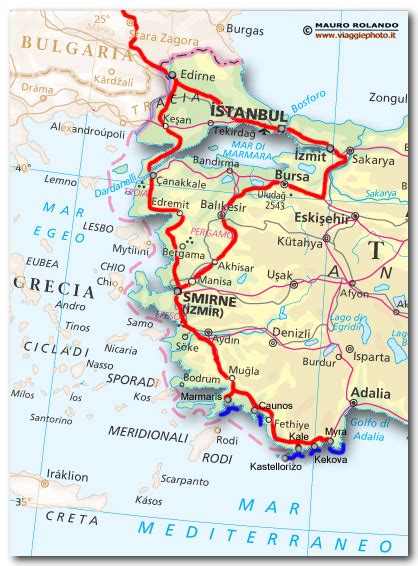 Cliccà sulla cartina per ingrandirla. cartina turchia costa licia