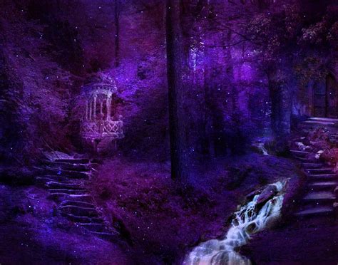 Magic Forest Background By Allaniya On Deviantart
