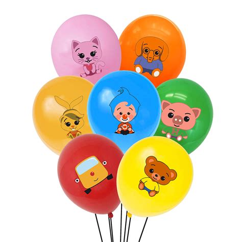 Buy Tuwuna Plim Plim Party Supplies 35pcs Plim Plim Balloons 12 Latex