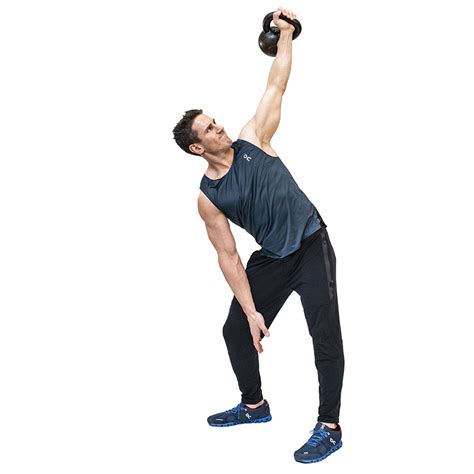 Kettlebell Windmill Exercise Video Guide Muscle And Fitness