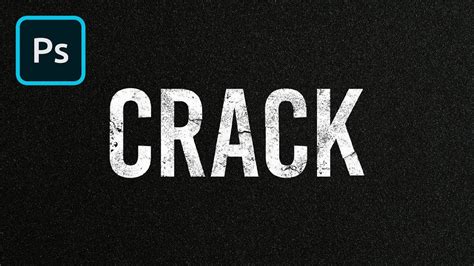 Cracked Text Effect Photoshop Tutorial Learn Photoshop