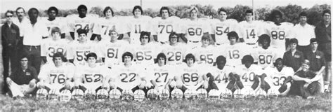 1977 Bellville Brahmas Football Team Remember Them