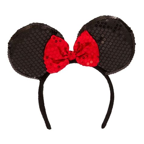 Minnie Mouse Sequin Bow Headband Party City