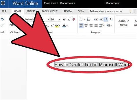 How To Center Text In The Middle Of The Page In Word