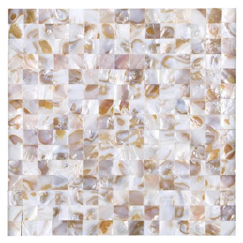 Shell Mosaic Tile For Kitchen Backsplash TAI DECOR