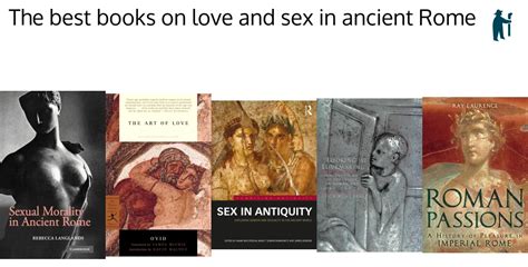 The Best Books On Love And Sex In Ancient Rome