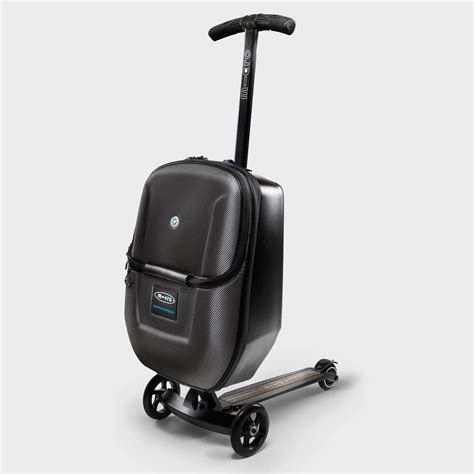 Micro Adult Luggage Scooter Black Micro Scooters
