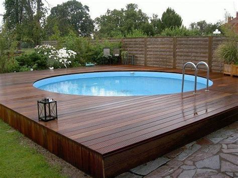 20 Luxurious Above Ground Pool Designs Backyard Pool Landscaping