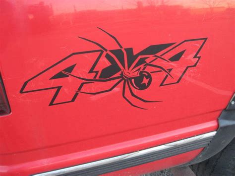Buy Black Widow 4x4 Set 17 Car Truck Window Vinyl Sticker Decal Choose