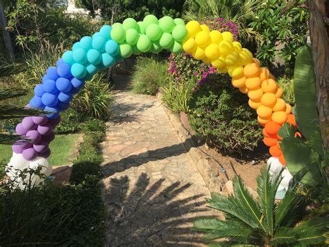 Rainbow Arch Marvelous Marc Balloons