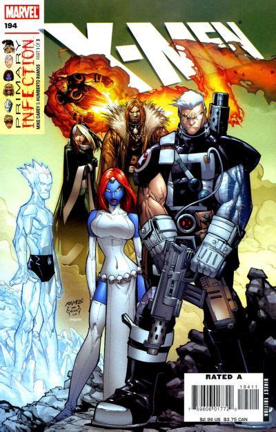 X Men Vol2 194 By Humberto Ramos Marvel Comics Covers Marvel