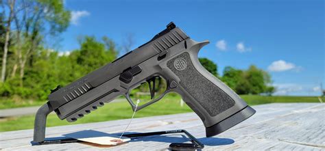 Sig Sauer P Xfive Legion Gray Mm Barrel Rounds With