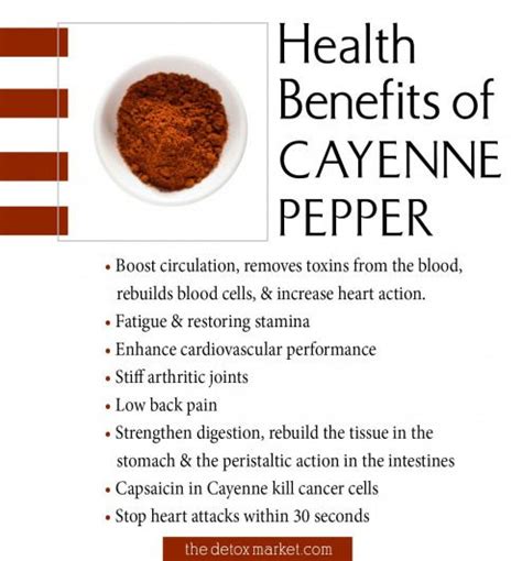 Health Benefits Of Cayenne Pepper Detoxdrinks Cayenne Pepper