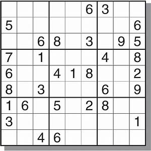 Sudoku Easy Printable Chart Oppidan Library