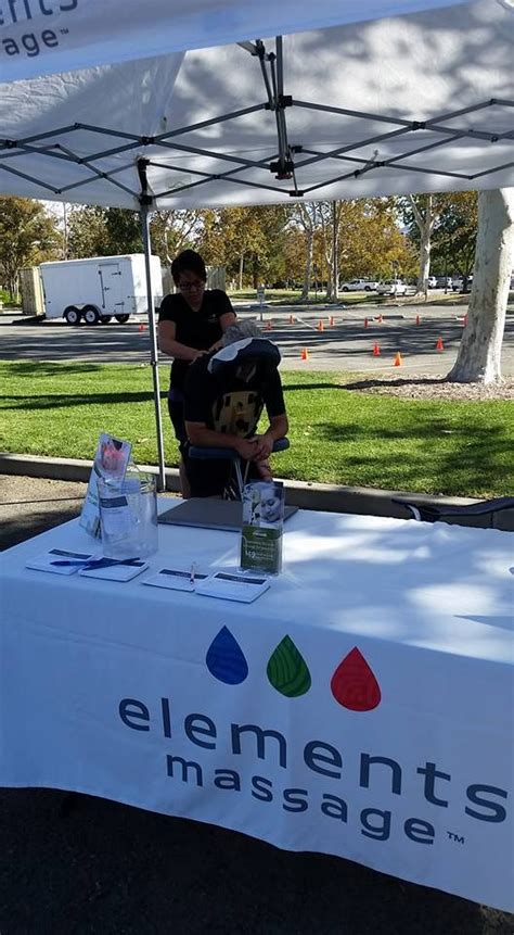 Free Massages Offered By Elements Massage At Share The Road Ride — At Simi Valley Dmv Simi