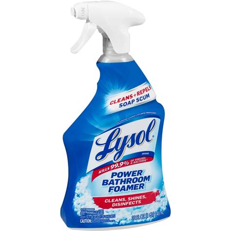 lysol bathroom cleaner spray advantage office products