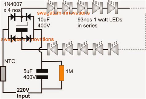 12v Dc Led Bulb Circuit Diagram