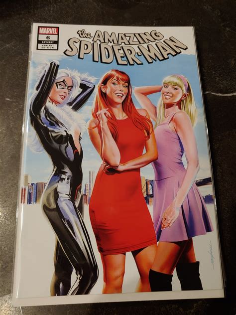 The Amazing Spider Man 6 Nycc Unknown Comics Mike Mayhew Variant Marvel Comic Books Modern