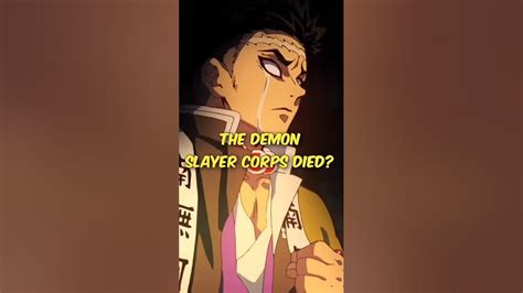 How did gyomei die in demon slayer? #gyomei #demonslayer #