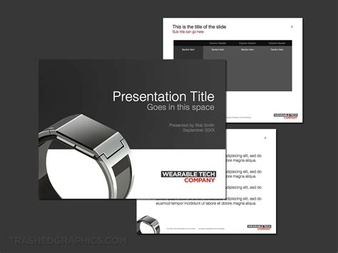 We did not find results for: Wearable technology PowerPoint templates - TrashedGraphics